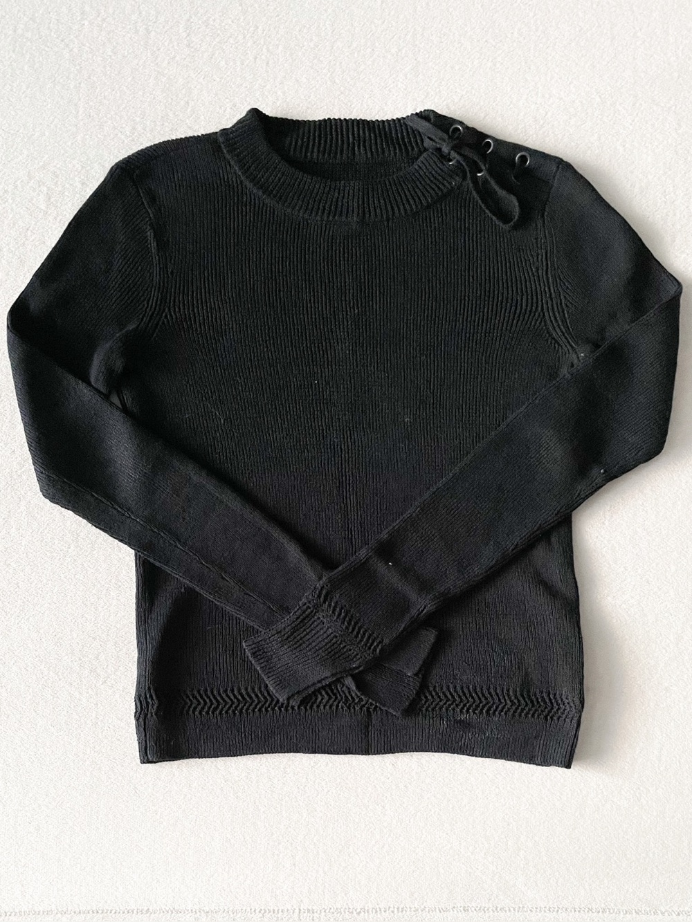 ALLSAINTS Gilli Laceup Jumper